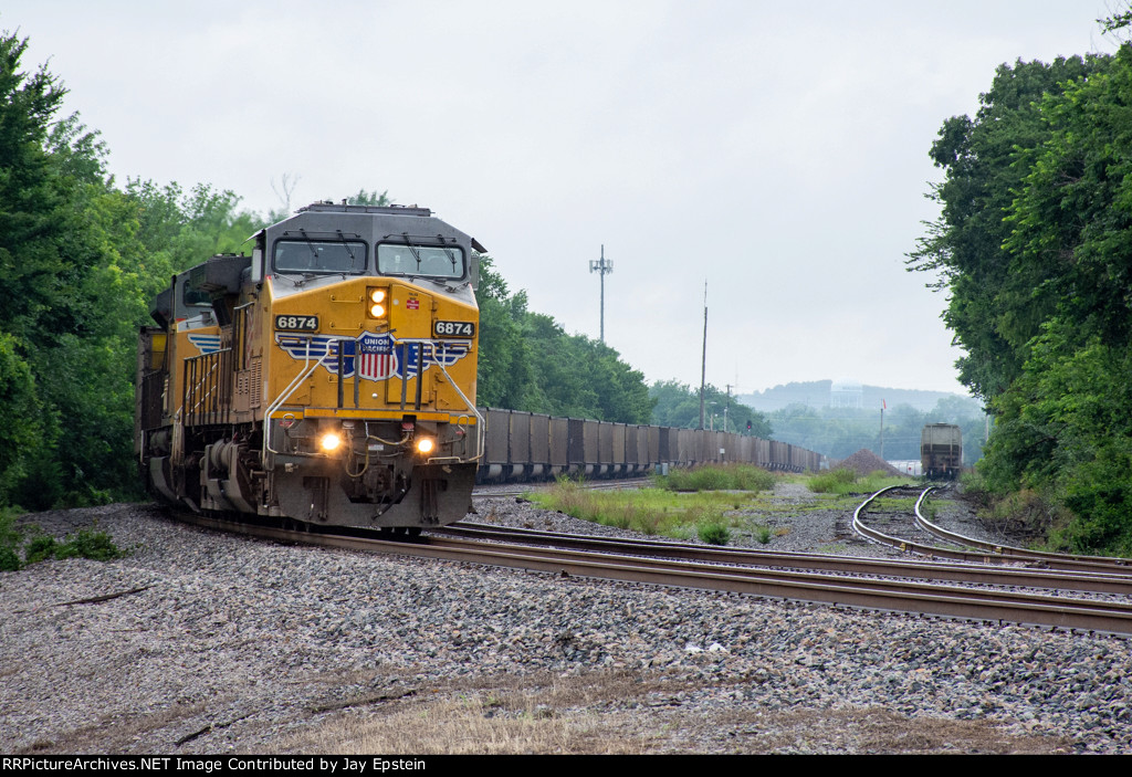 Empty Coal departs North